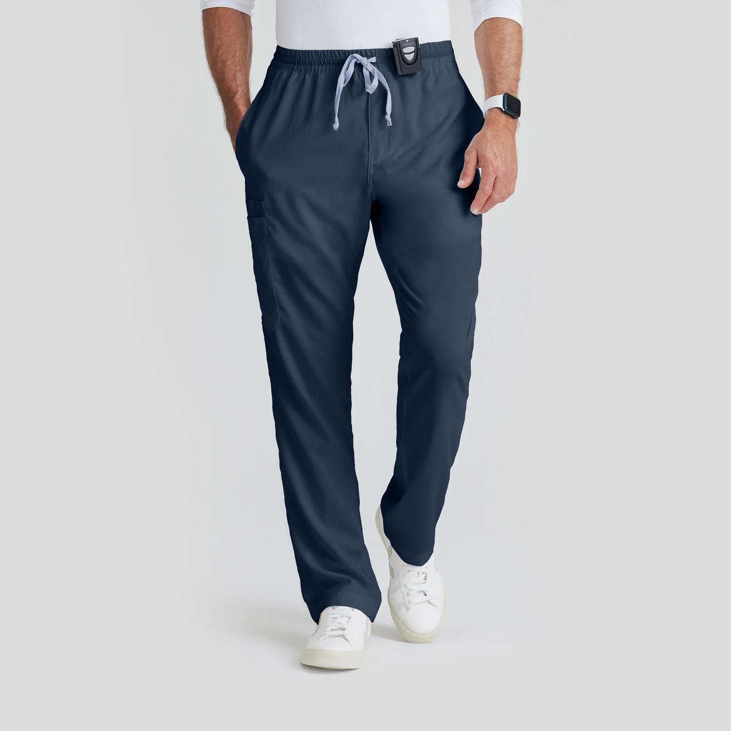 Scrub Pant Grey's Anatomy for Men in Steel color at Scrubser Medical Uniforms in Riyad and Jedda