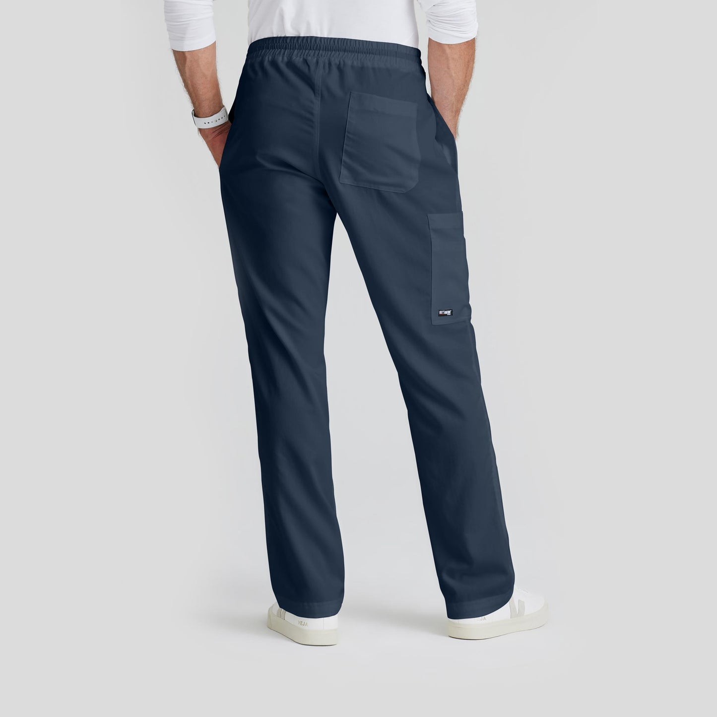 Scrub Pant Grey's Anatomy for Men in Steel color at Scrubser Medical Uniforms in Riyad and Jedda