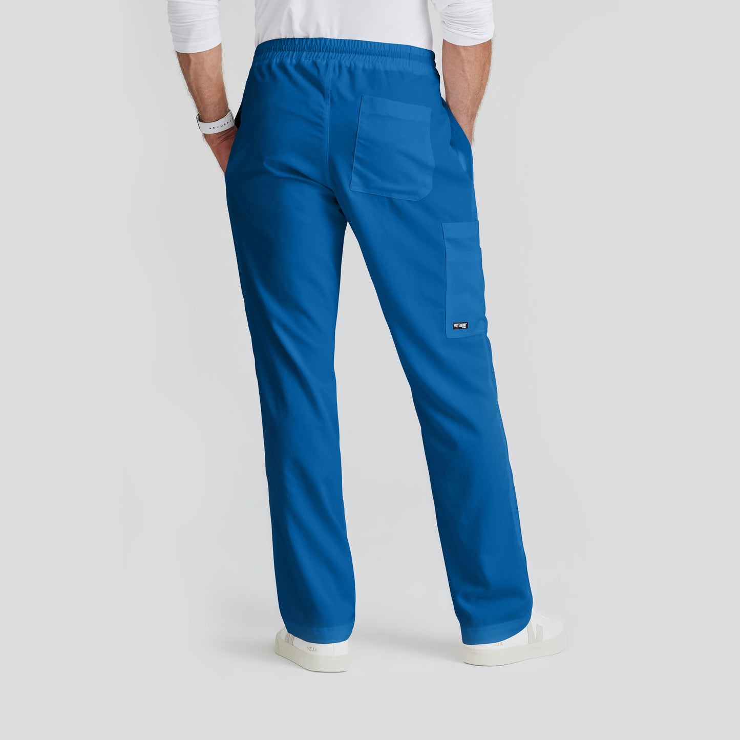 Scrub Pant Grey's Anatomy for Men in Royal Blue color at Scrubser Medical Uniforms in Riyad and Jedda