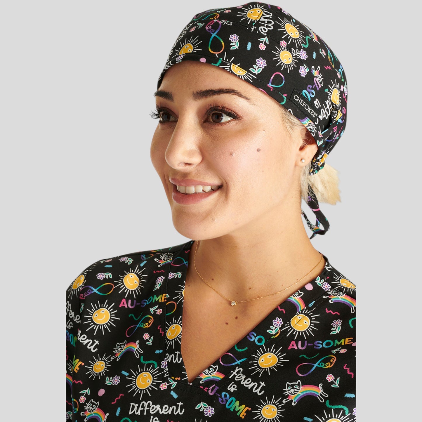 Scrub cap Cherokee for Women in Multicolor at Scrubser Medical Uniforms in Riyad and Jedda