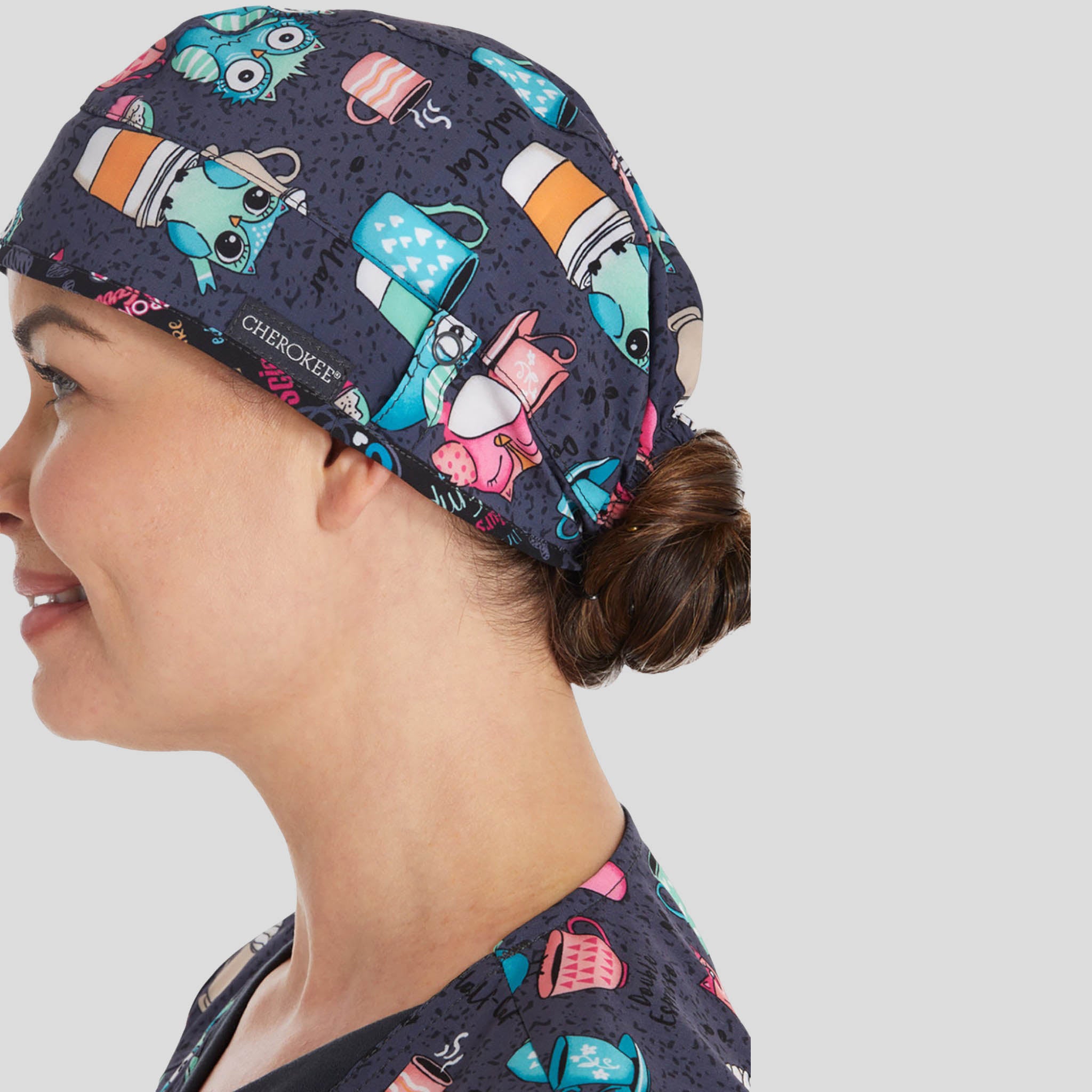 Scrub cap Cherokee for Women in Multicolor at Scrubser Medical Uniforms in Riyad and Jedda