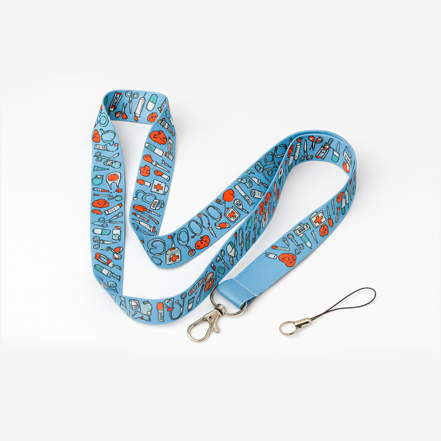 Printed ID Lanyard Dark yellow