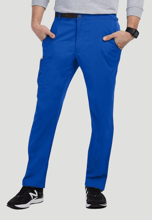 Royal Blue  Jogger Pant Grey's Spandex for Men at Scrubser