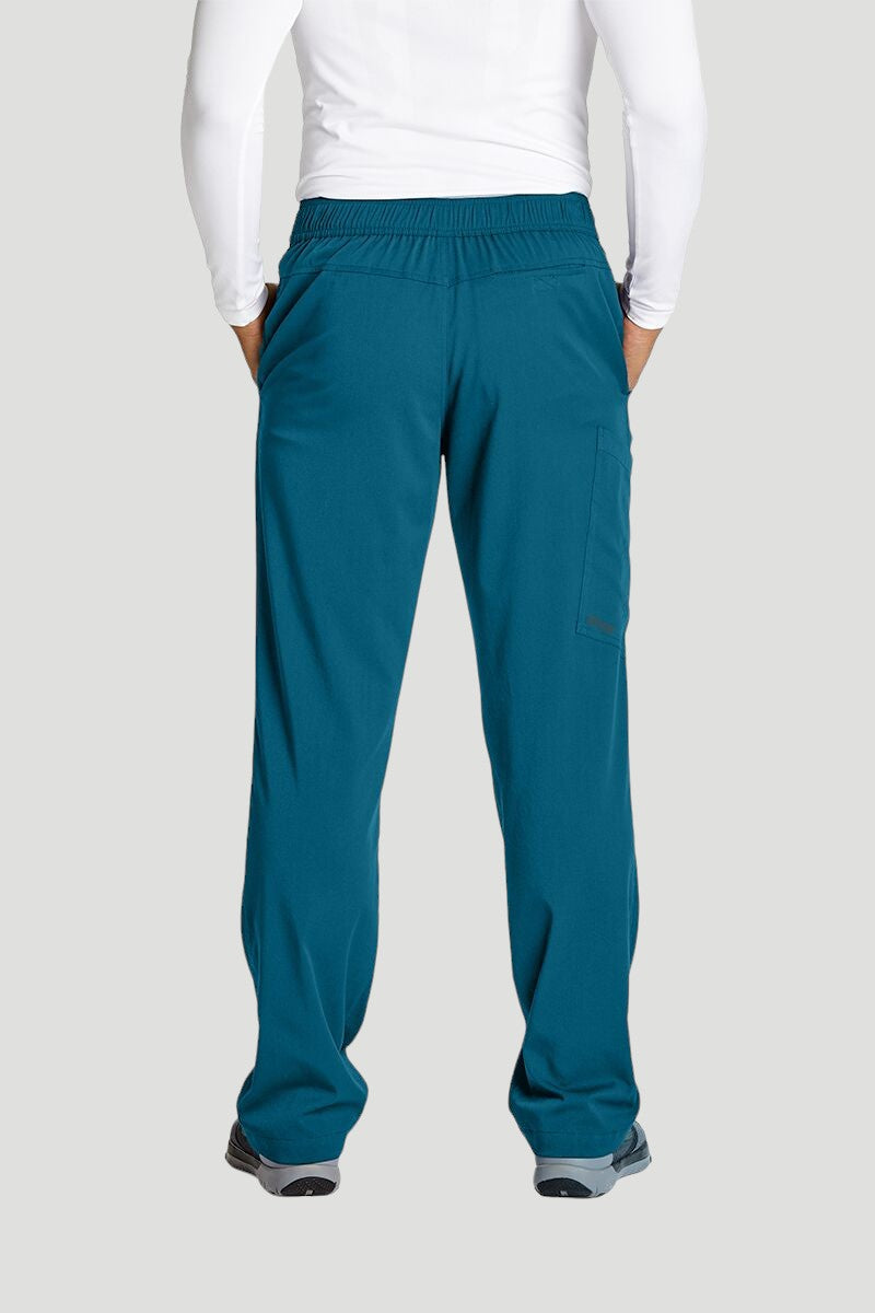 Jogger Pant Grey's Spandex for Men | Scrubser Medical Apparel -Caribbean-blue/Bahama