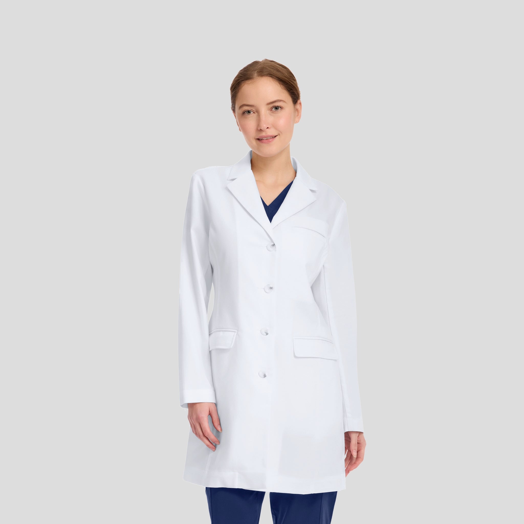 Rebecca Medelita Labcoat 33.25 Inch