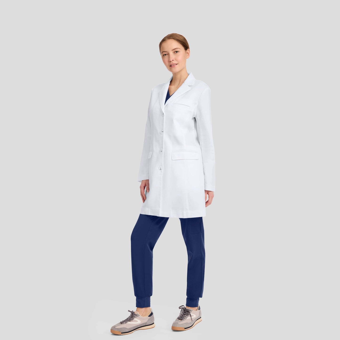 Rebecca Medelita Labcoat 33.25 Inch