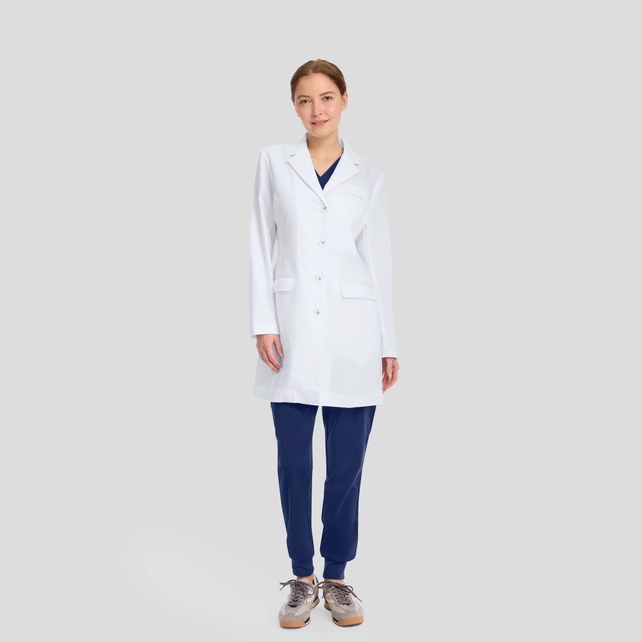 Rebecca Medelita Labcoat 33.25 Inch